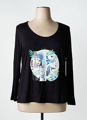 Tricou negru MULTIPLES femeie