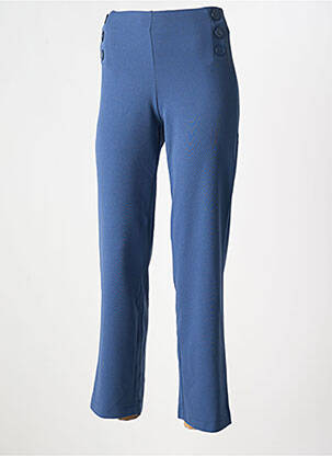 Pantalon drept albastru MULTIPLES femeie