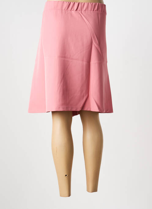 Fustă midi roz MULTIPLES femeie