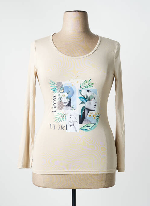 Tricou bej MULTIPLES femeie