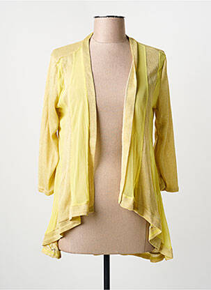 Vestă cu mâneci lungi galben MULTIPLES femeie