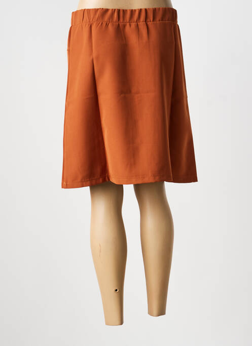 Fustă midi maro MULTIPLES femeie