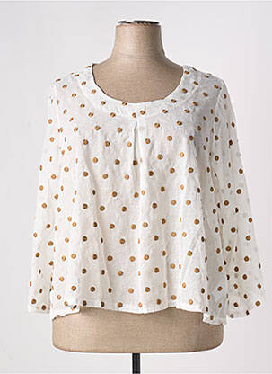 Top alb G!OZE femeie