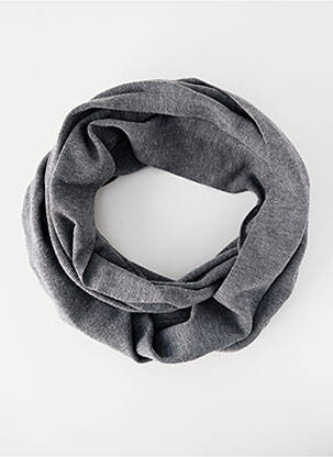 Guler / Eșarfă de gât gri SOLID bărbat