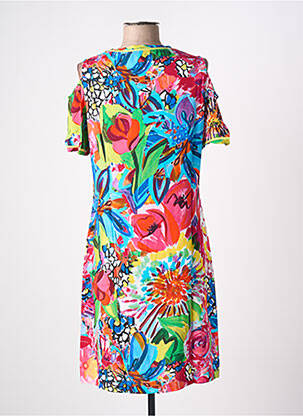 Rochie midi roz MALOKA femeie