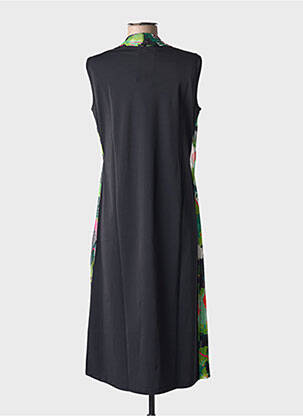 Rochie midi negru MALOKA femeie
