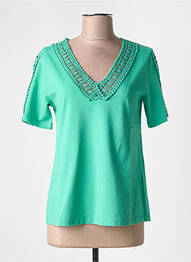 Tricou verde MALOKA femme