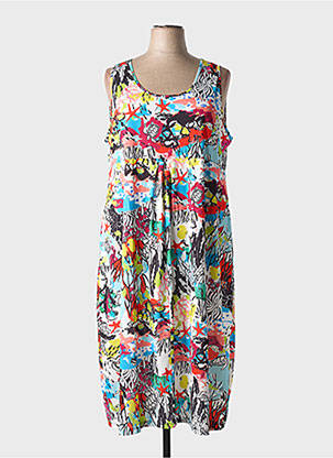 Rochie midi alb MALOKA femeie