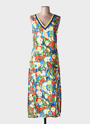 Rochie lungă albastru MALOKA femeie