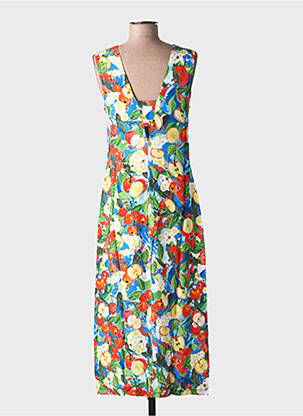 Rochie lungă albastru MALOKA femeie