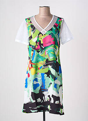 Rochie midi verde MALOKA femeie