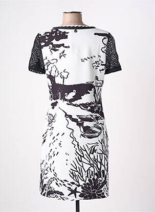 Rochie midi alb MALOKA femeie