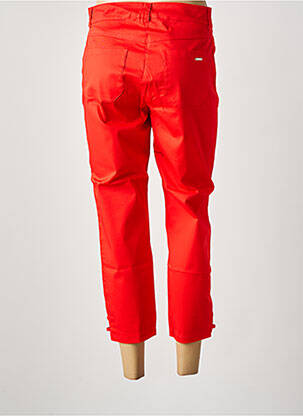 Pantalon trei sferturi portocalie MALOKA femeie