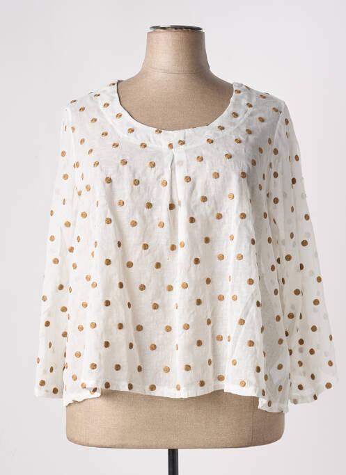 Top alb G!OZE femeie