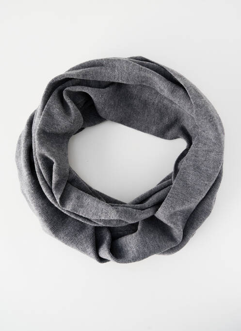 Guler / Eșarfă de gât gri SOLID bărbat