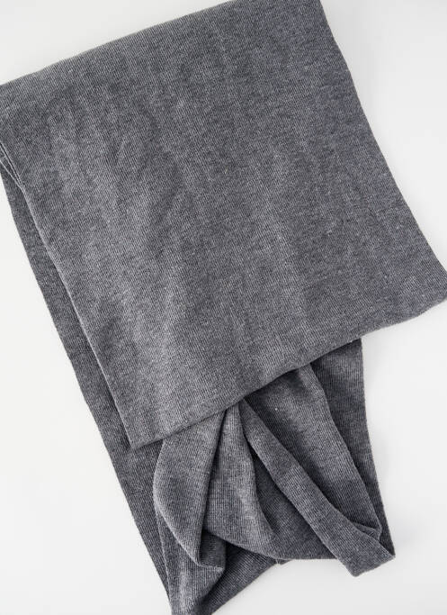 Guler / Eșarfă de gât gri SOLID bărbat