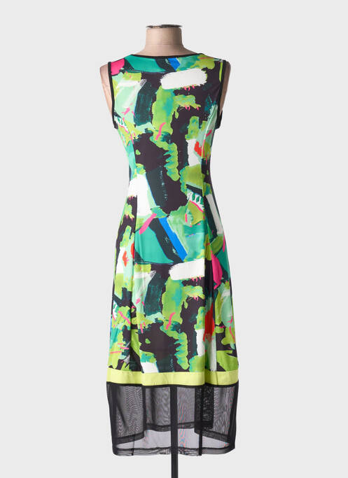 Rochie midi verde MALOKA femeie