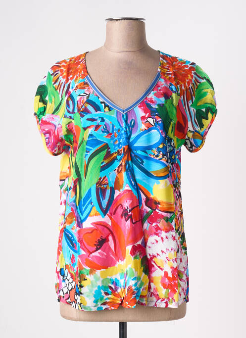 Top albastru MALOKA femme