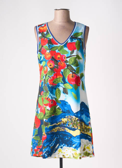 Rochie midi albastru MALOKA femeie