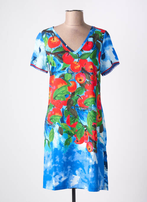 Rochie midi albastru MALOKA femeie