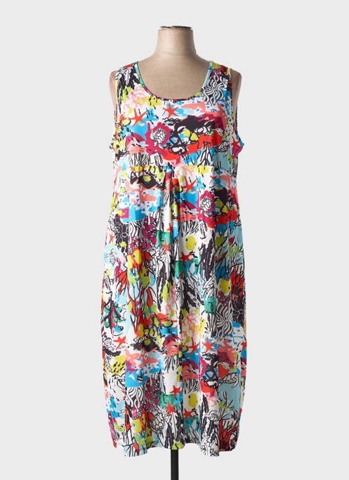 Rochie midi alb MALOKA femeie