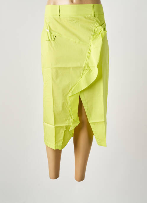 Fustă midi verde MALOKA femeie