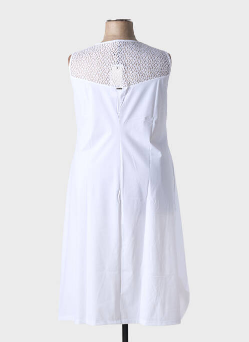 Rochie midi alb MALOKA femeie