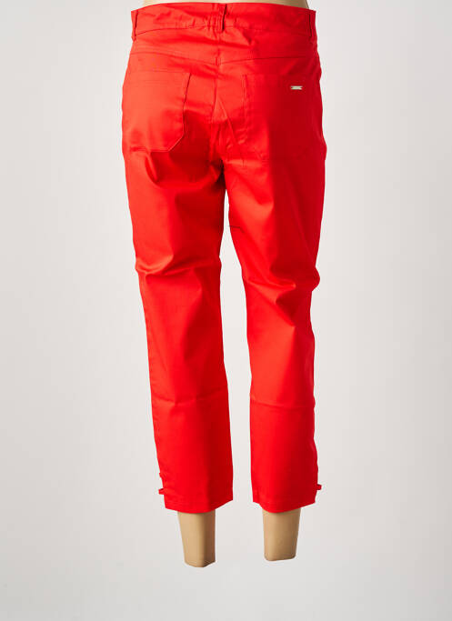 Pantalon trei sferturi portocaliu MALOKA femeie