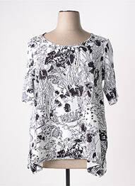 Top alb G!OZE femme