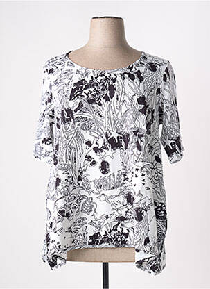 Top alb G!OZE femeie