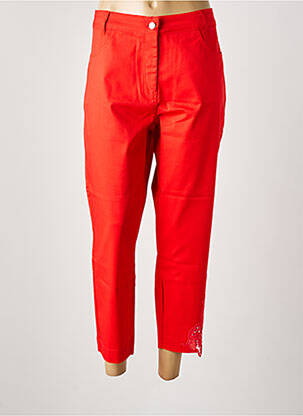 Pantalon 7/8 portocalie MALOKA femeie