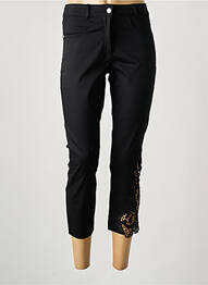 Pantalon 7/8 negru MALOKA femme
