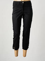 Pantalon trei sferturi negru MALOKA femme