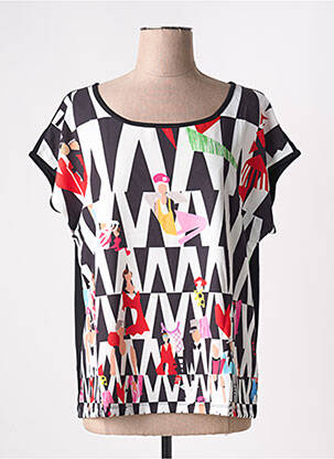 Tricou negru MALOKA femeie