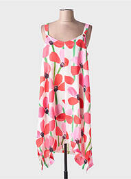 Rochie midi roz G!OZE femme