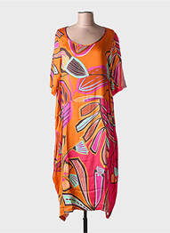 Rochie lungă portocaliu G!OZE femme