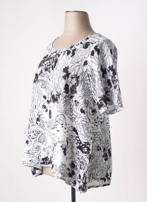 Top alb G!OZE femeie