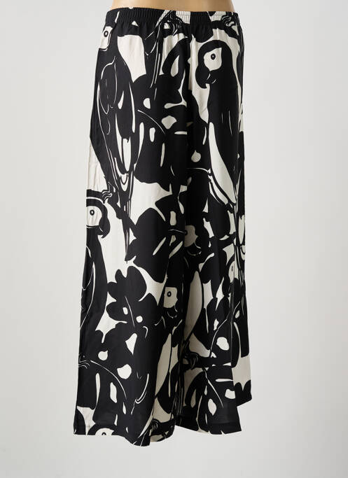 Pantalon larg negru G!OZE femeie