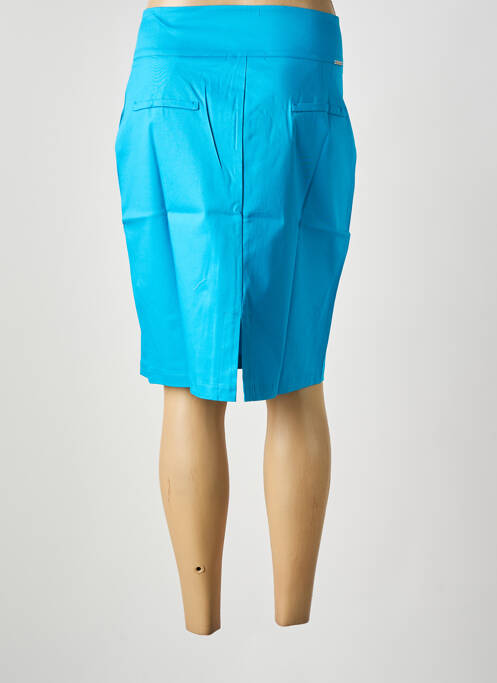 Fustă midi albastru MALOKA femeie