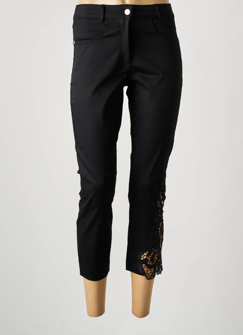 Pantalon 7/8 negru MALOKA femeie
