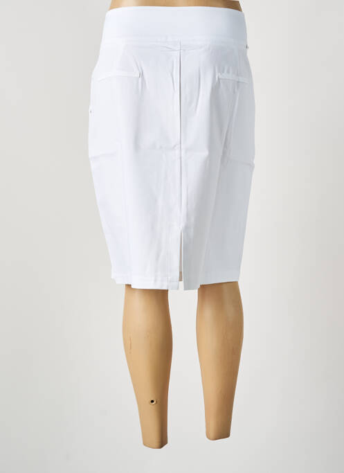 Fustă midi alb MALOKA femeie