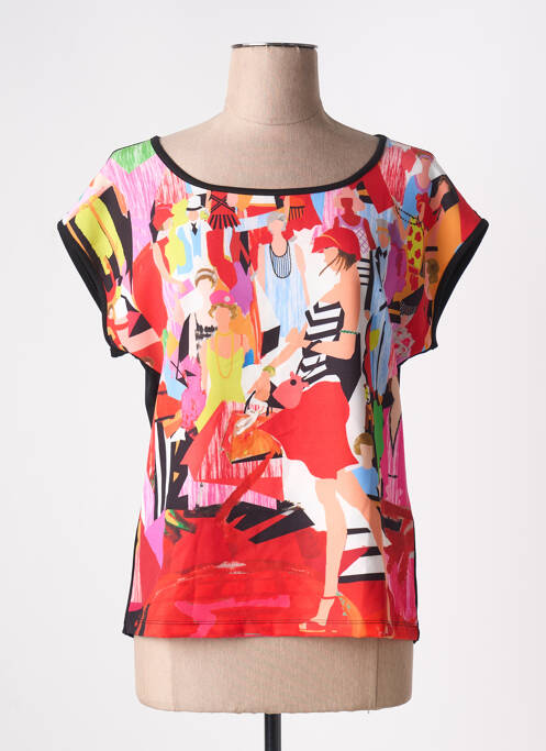 Top roșu MALOKA femeie