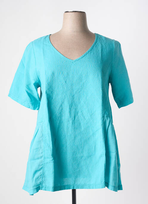 Tunică mâneci scurte verde G!OZE femeie