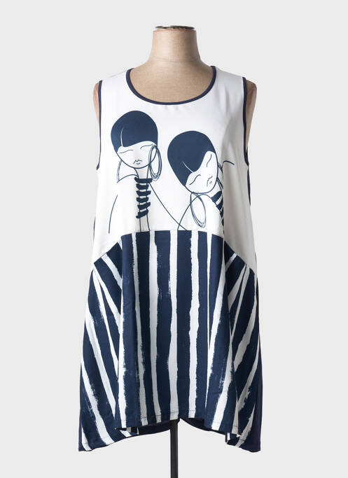 Rochie midi albastru G!OZE femeie