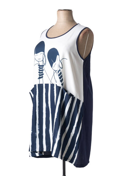 Rochie midi albastru G!OZE femeie