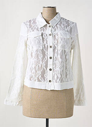 Jachete casual alb MALOKA femeie