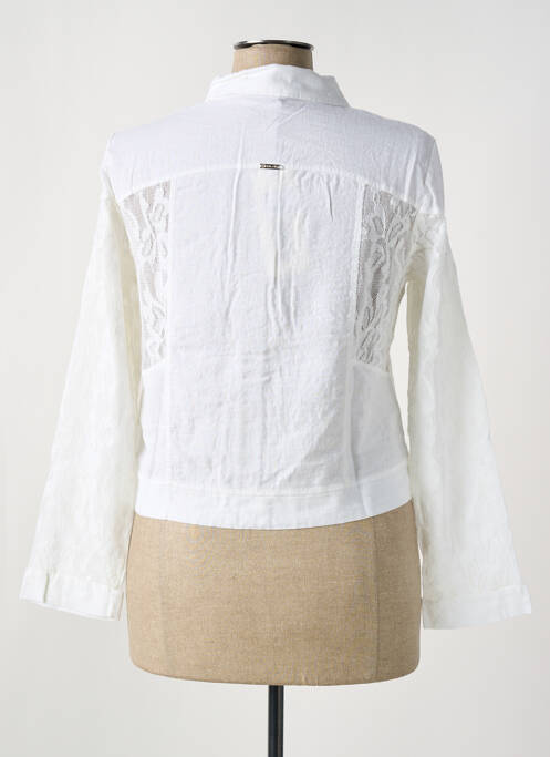 Jachete casual alb MALOKA femeie