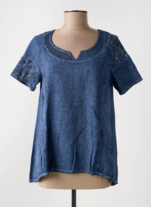 Top albastru MALOKA femeie