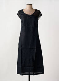 Rochie lungă negru MALOKA femeie