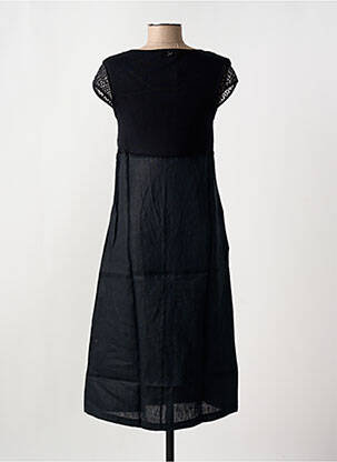 Rochie lungă negru MALOKA femeie